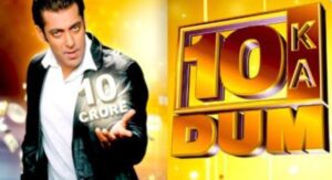 Salman Debut TV (Host): 10 Ka Dum (2008)